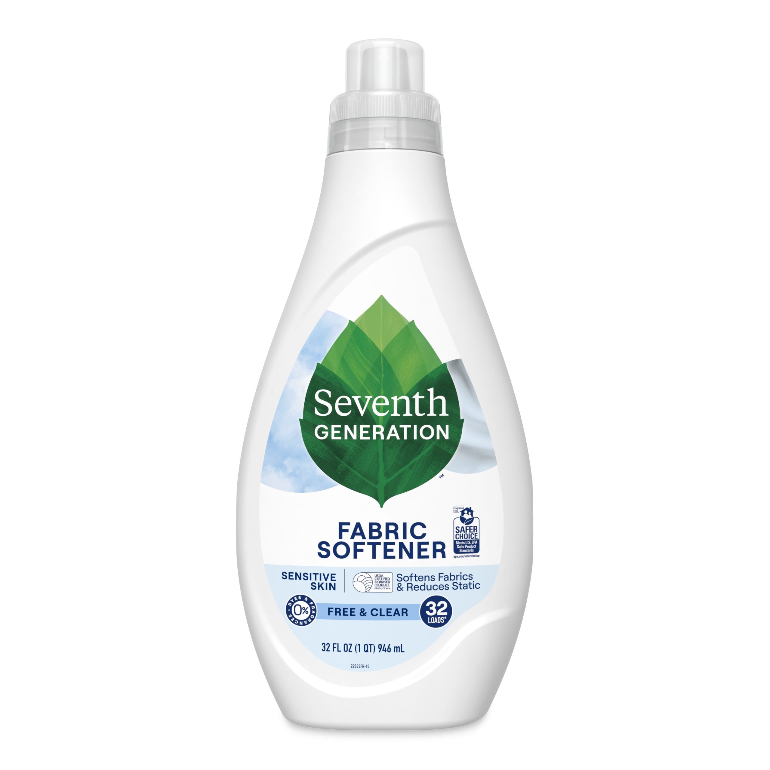 Liquid Fabric Softener - Free & Clear for Fresh Laundry Care