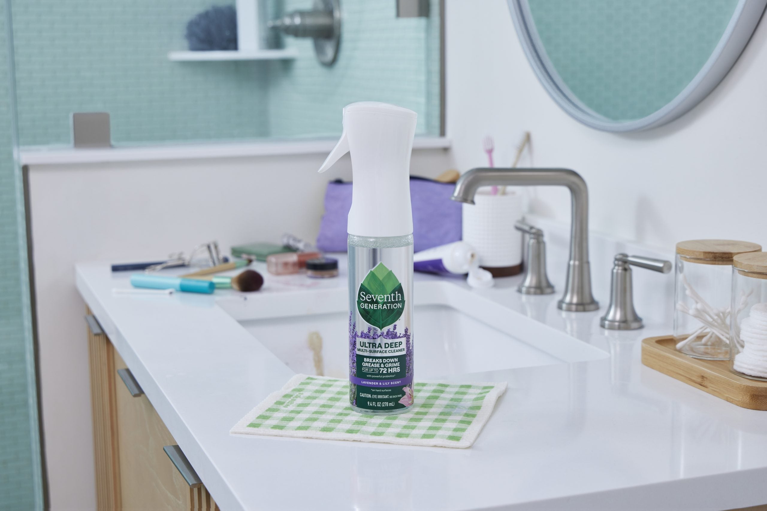 Ultra Deep Probiotic Multi Surface Cleaner - Lavender & Lily for Everyday Surface Cleaning