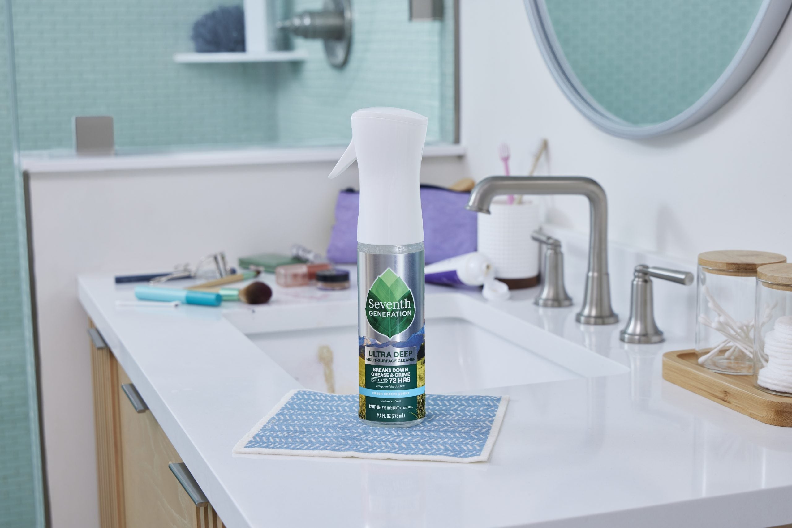 Ultra Deep Probiotic Multi Surface Cleaner - Fresh Breeze for Everyday Surface Cleaning