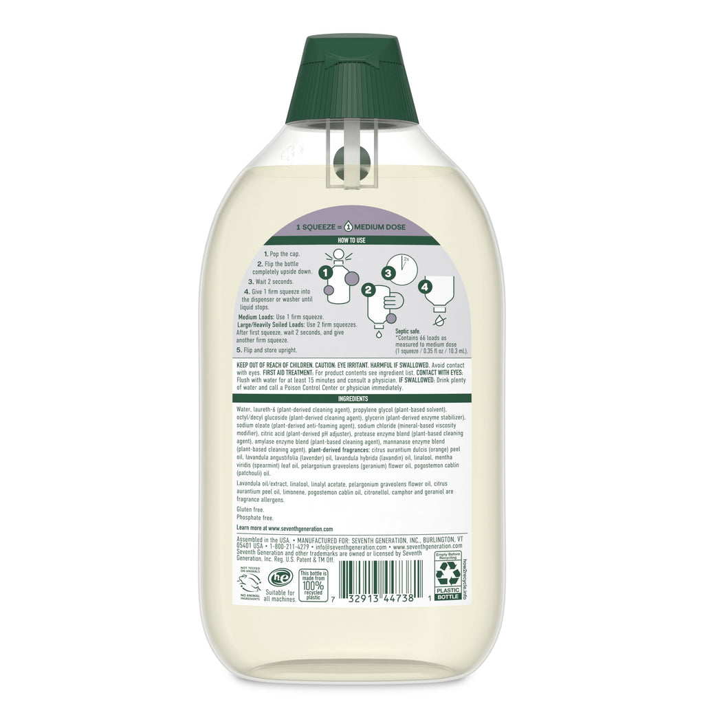 EasyDose™ Ultra Concentrated Laundry Detergent - Fresh Lavender for Fresh Laundry Care