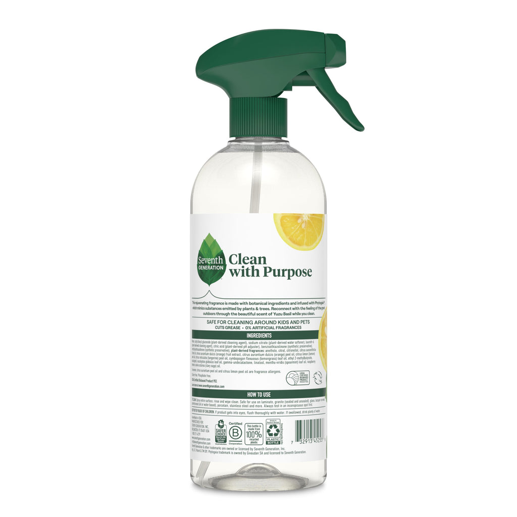 All Purpose Cleaner - Yuzu Basil with Phytogaia™ for Everyday Surface Cleaning