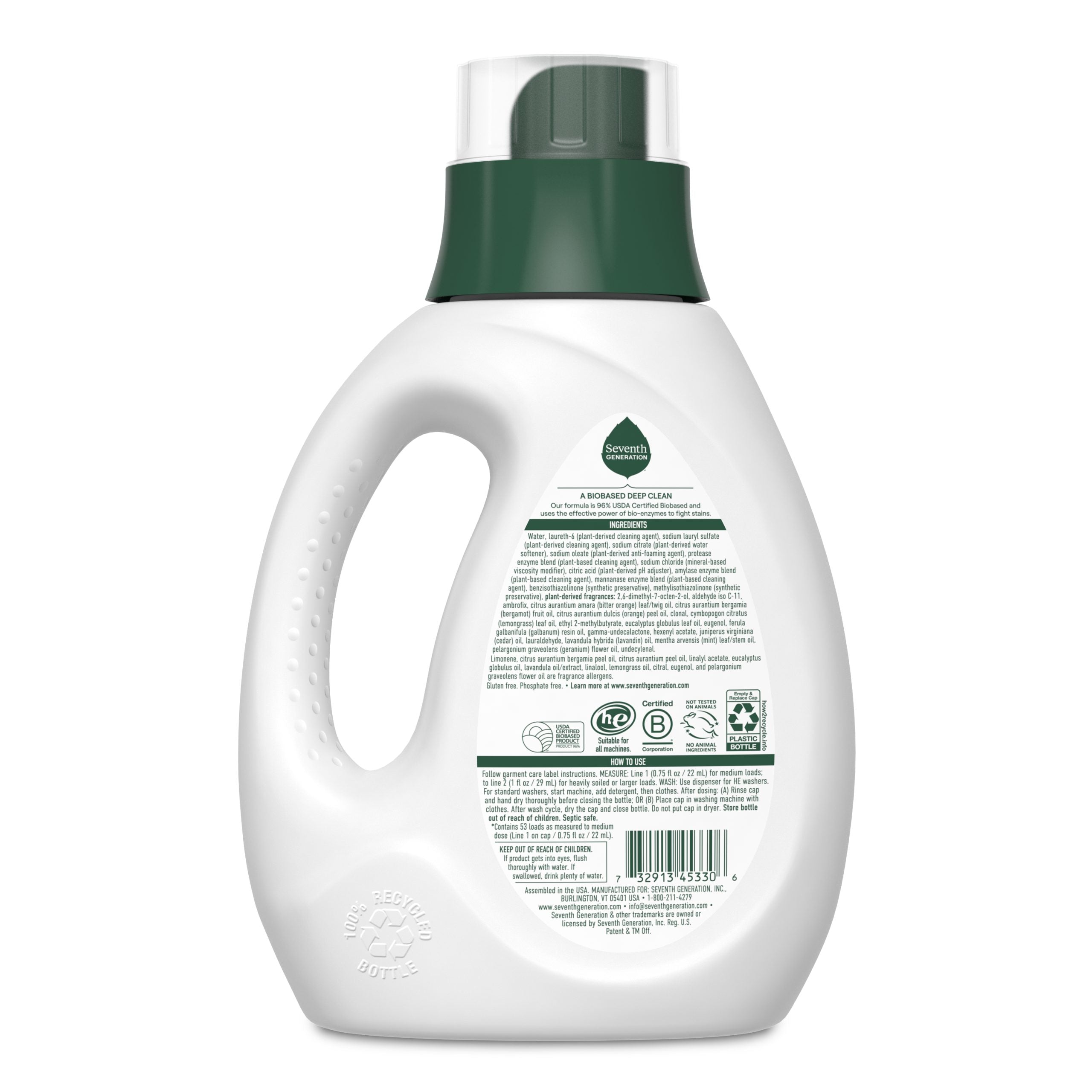 Concentrated Laundry Detergent - Fresh Scent for Fresh Laundry Care