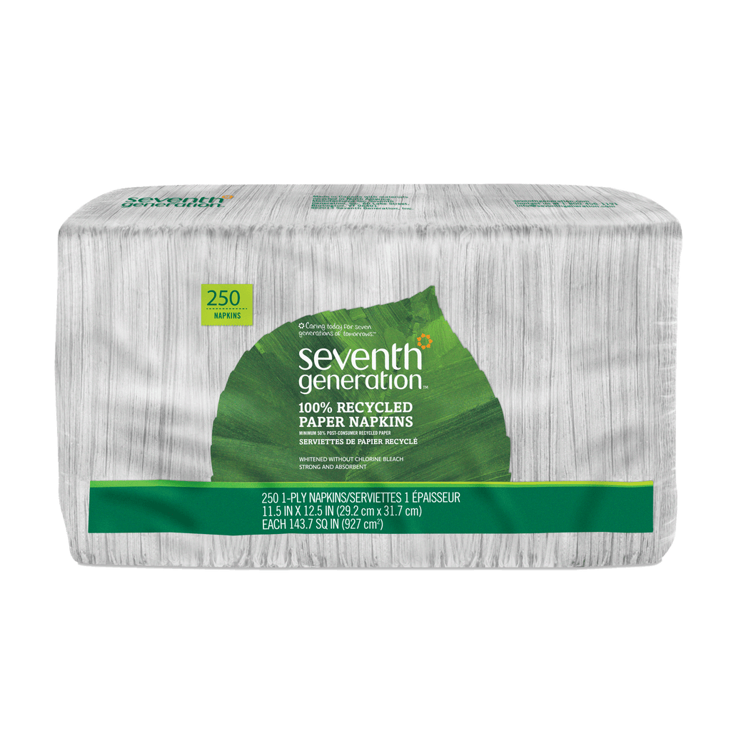 100% Recycled Paper Napkins for Recycled Paper Home Care