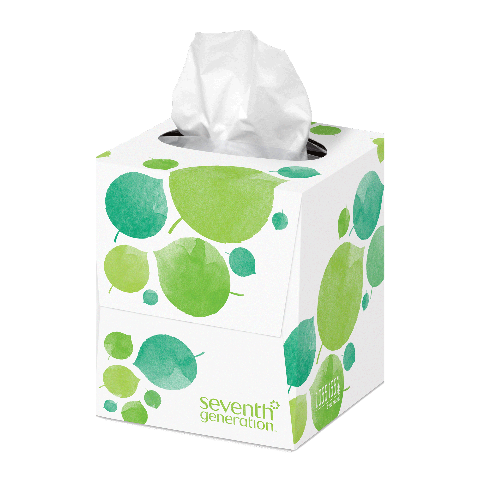 100% Recycled Facial Tissue for Bathroom Cleaning