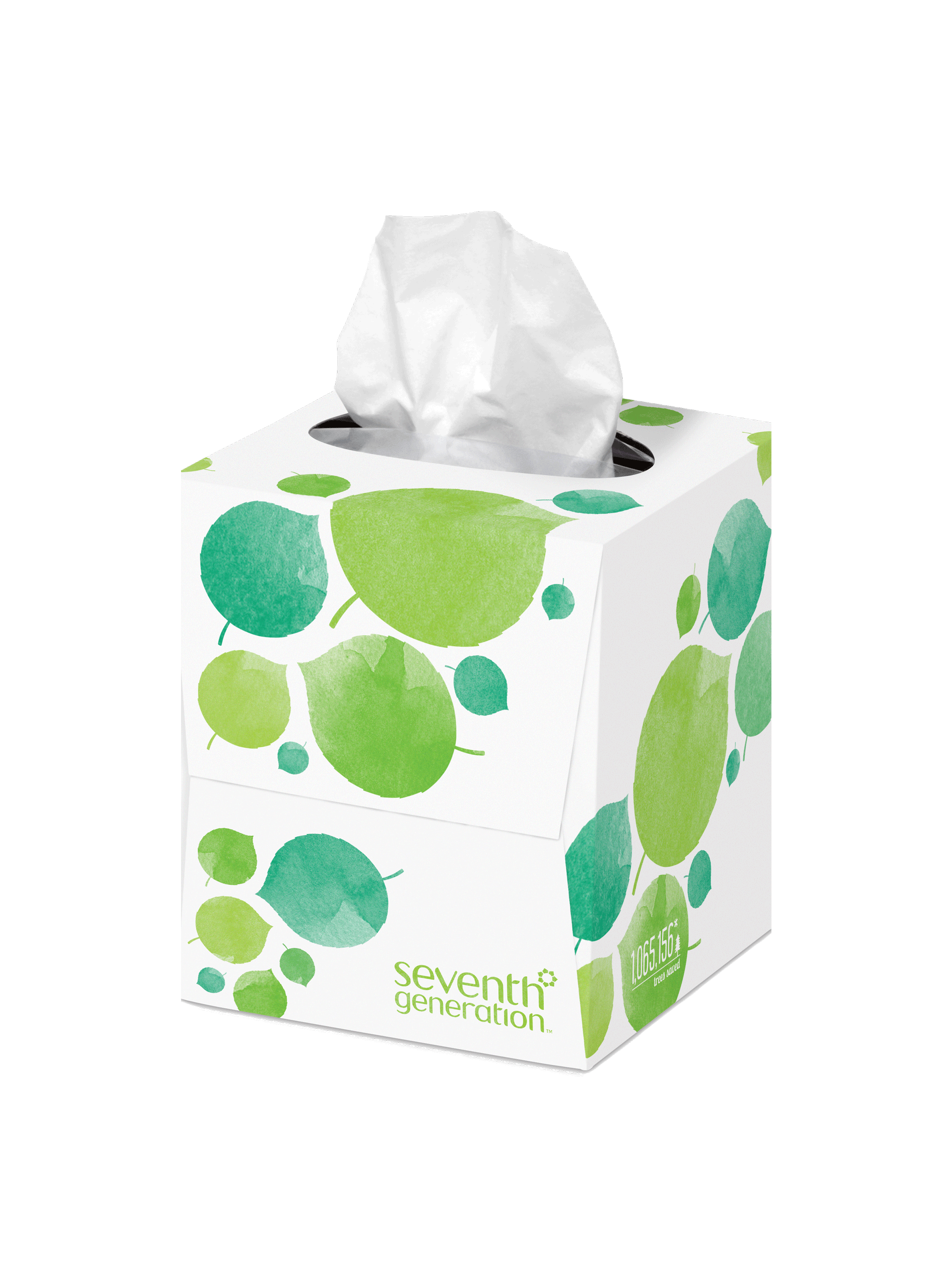 100% Recycled Facial Tissue for Bathroom Cleaning