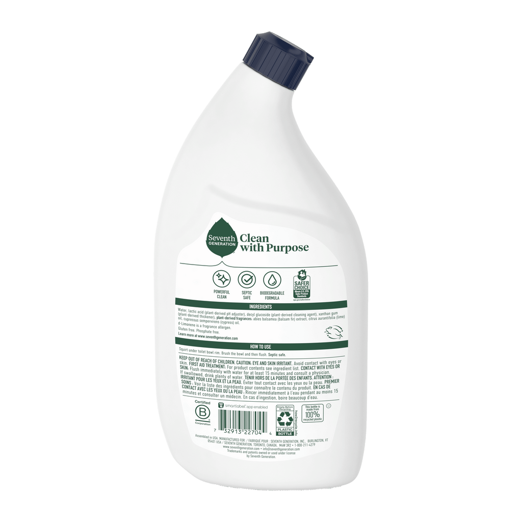Toilet Bowl Cleaner - Emerald Cypress & Fir for Bathroom Cleaning