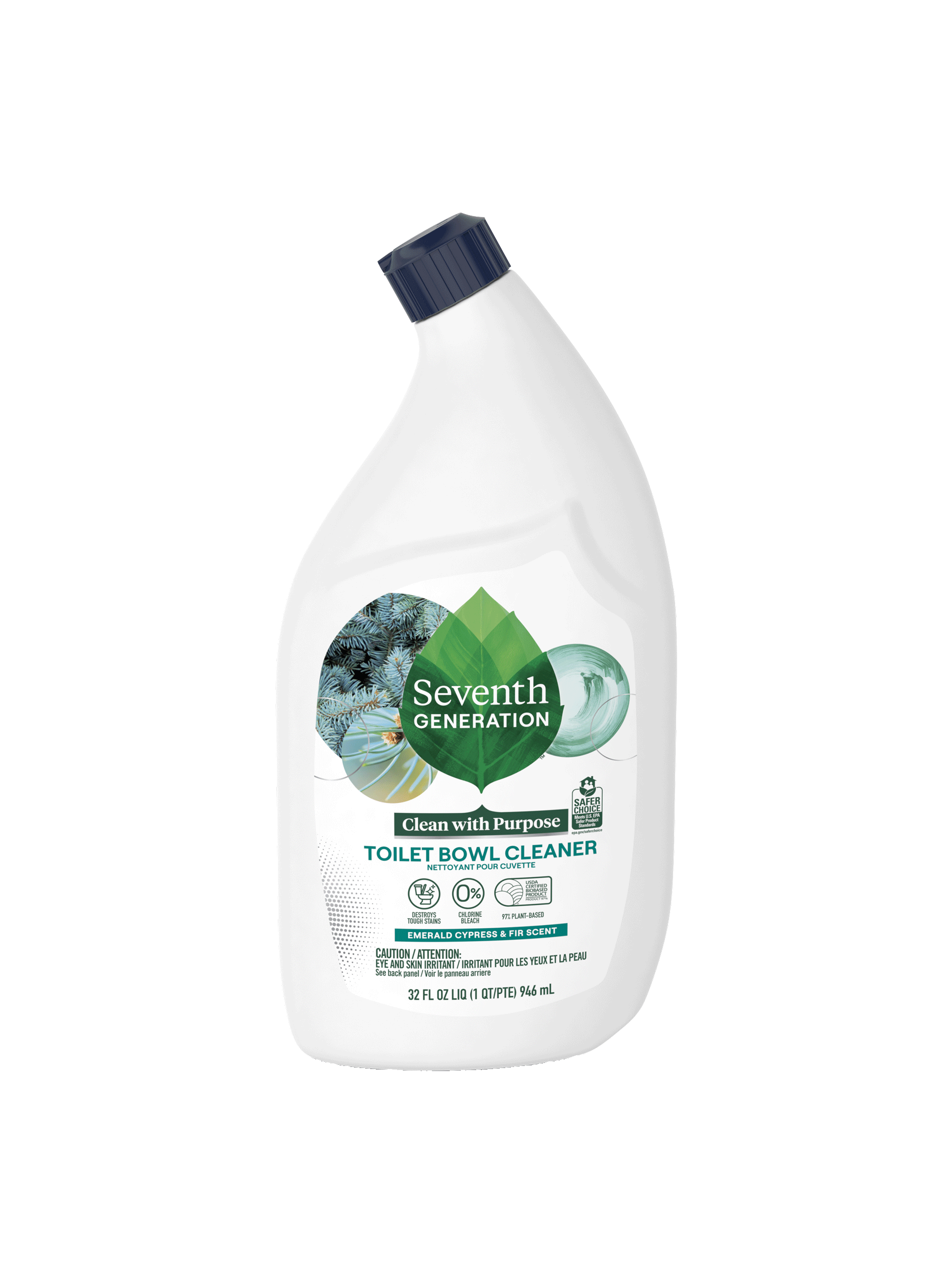 Toilet Bowl Cleaner - Emerald Cypress & Fir for Bathroom Cleaning