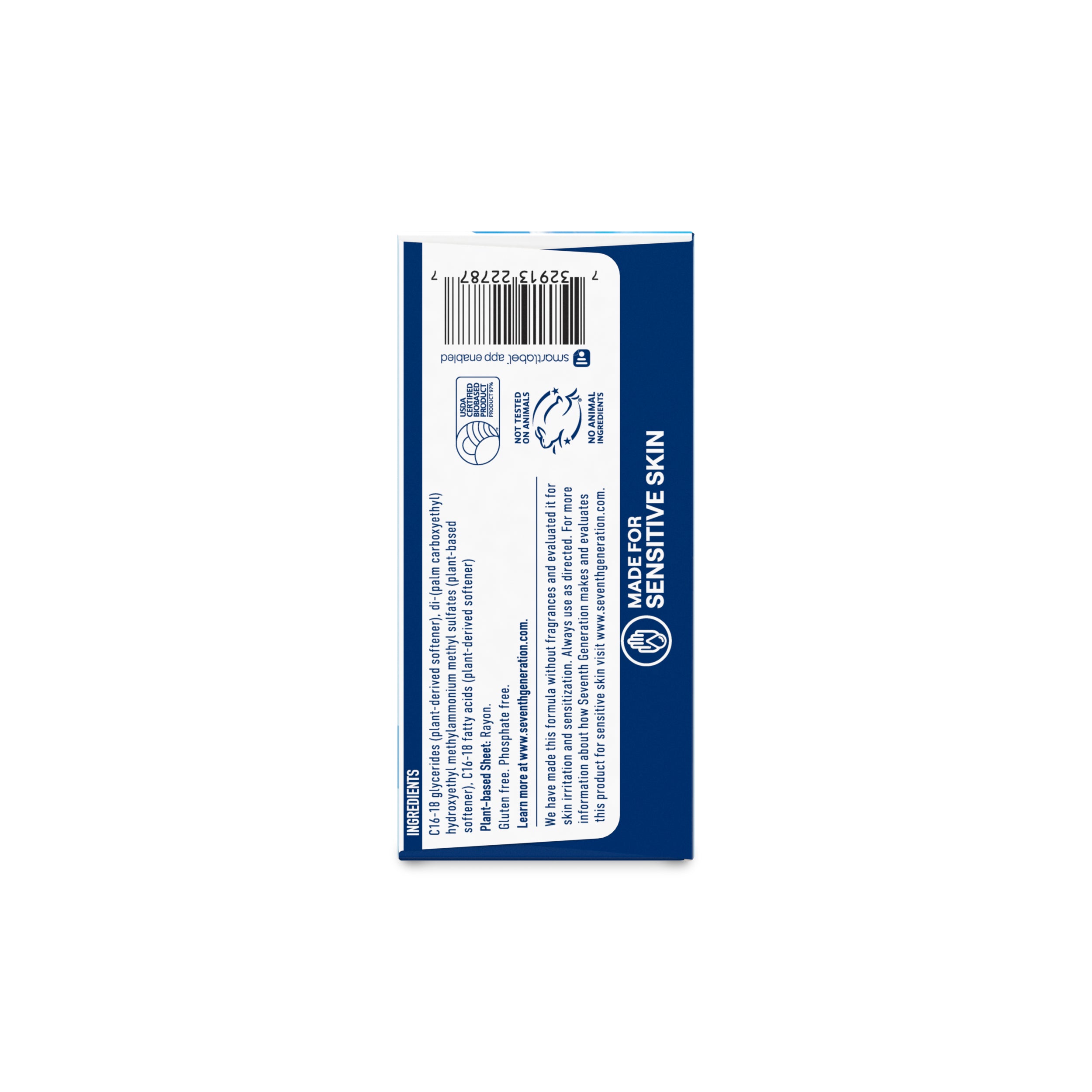 Fabric Softener Sheets - Free & Clear for Fresh Laundry Care