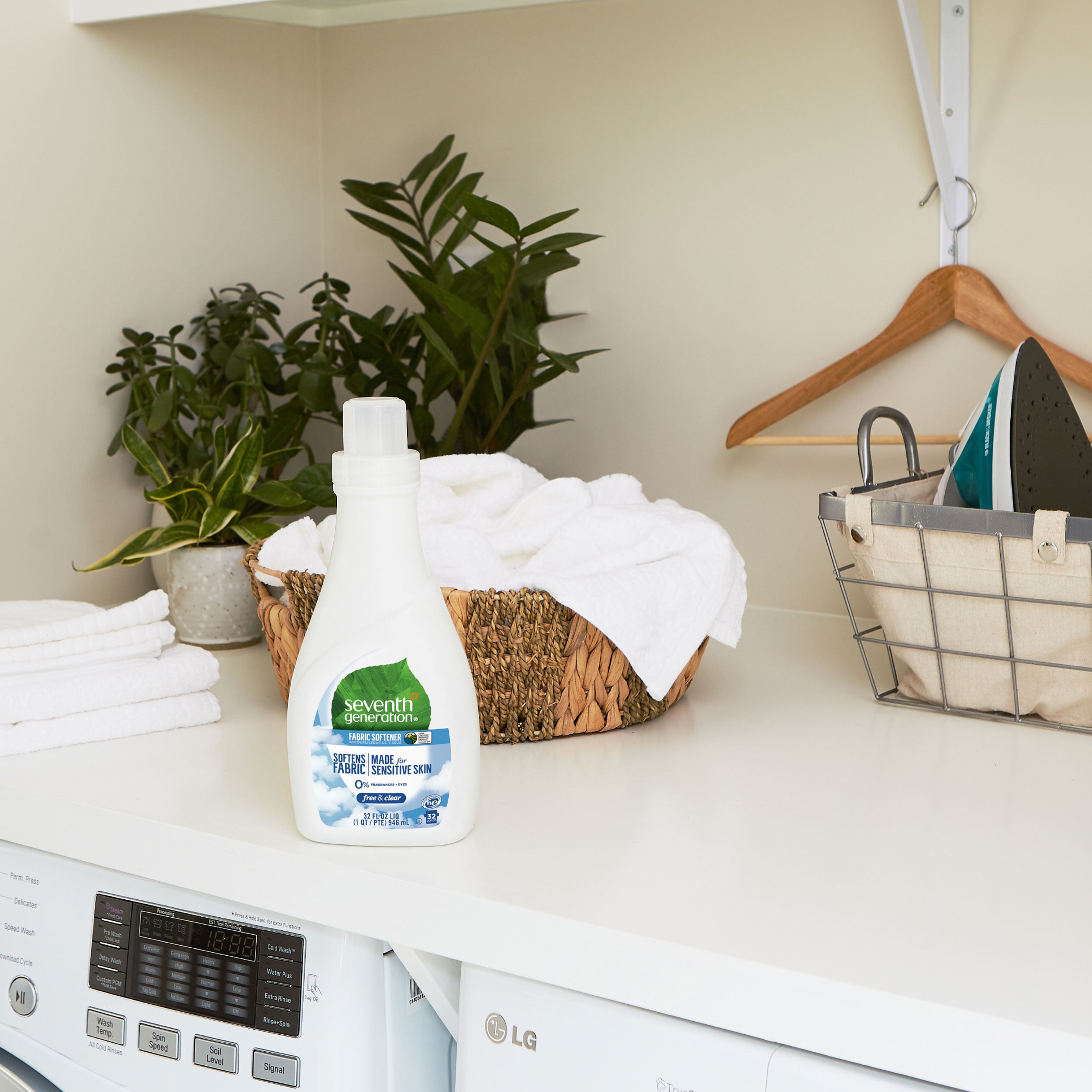 Liquid Fabric Softener - Free & Clear for Fresh Laundry Care