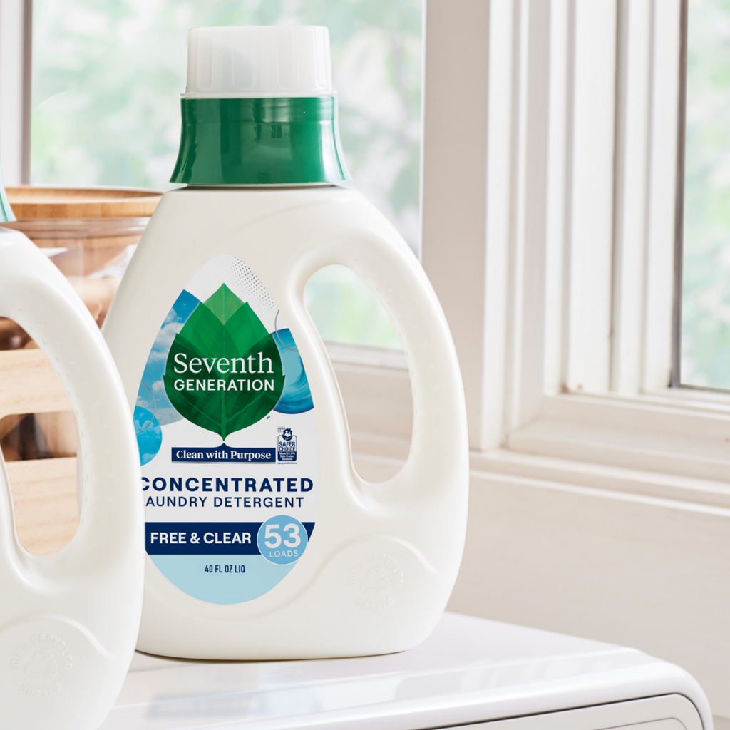 Concentrated Laundry Detergent - Free & Clear for Fresh Laundry Care