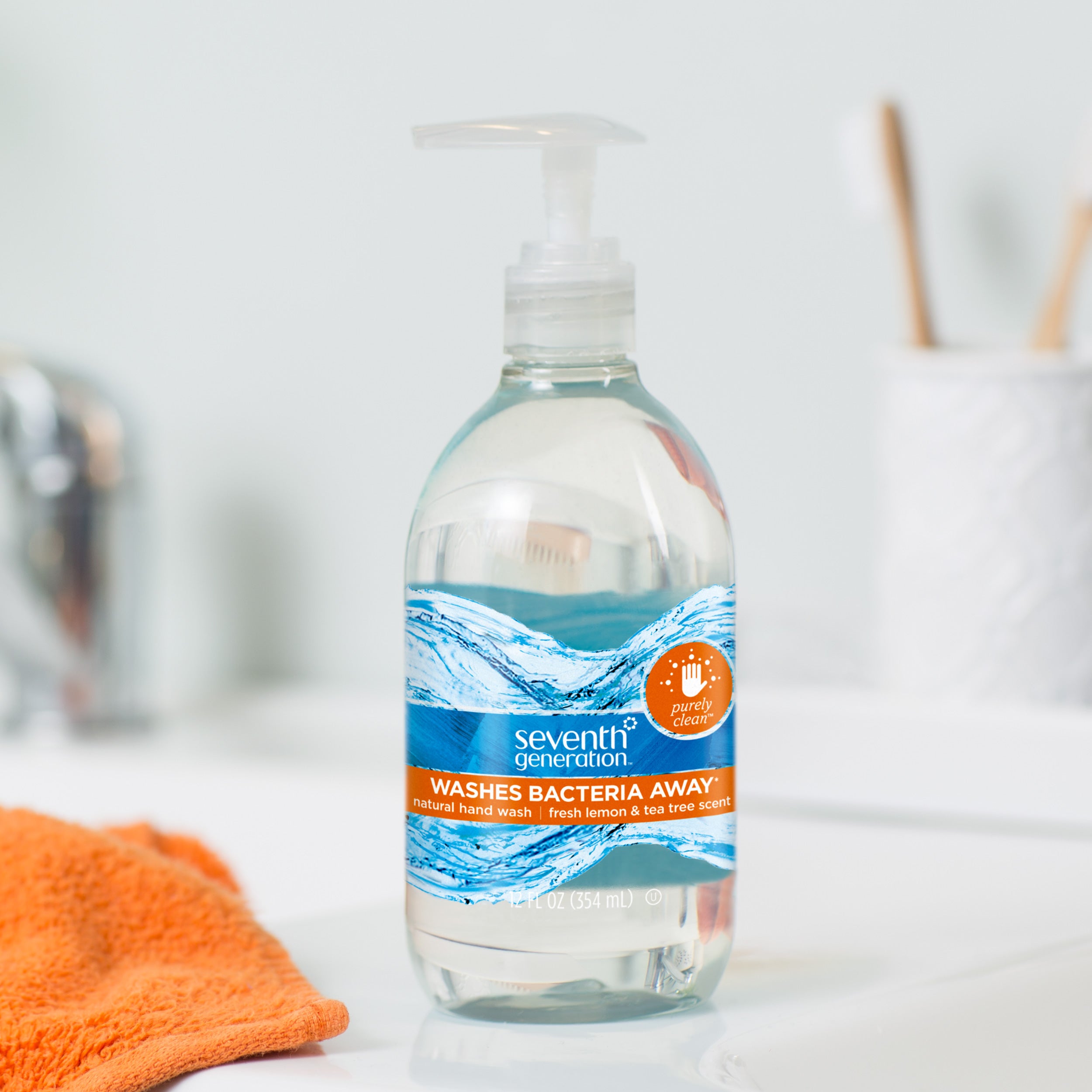 Purely Clean™ Hand Wash - Fresh Lemon & Tea Tree for Gentle Hand Care