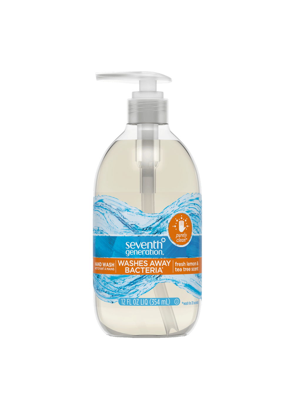 Purely Clean™ Hand Wash - Fresh Lemon & Tea Tree for Gentle Hand Care