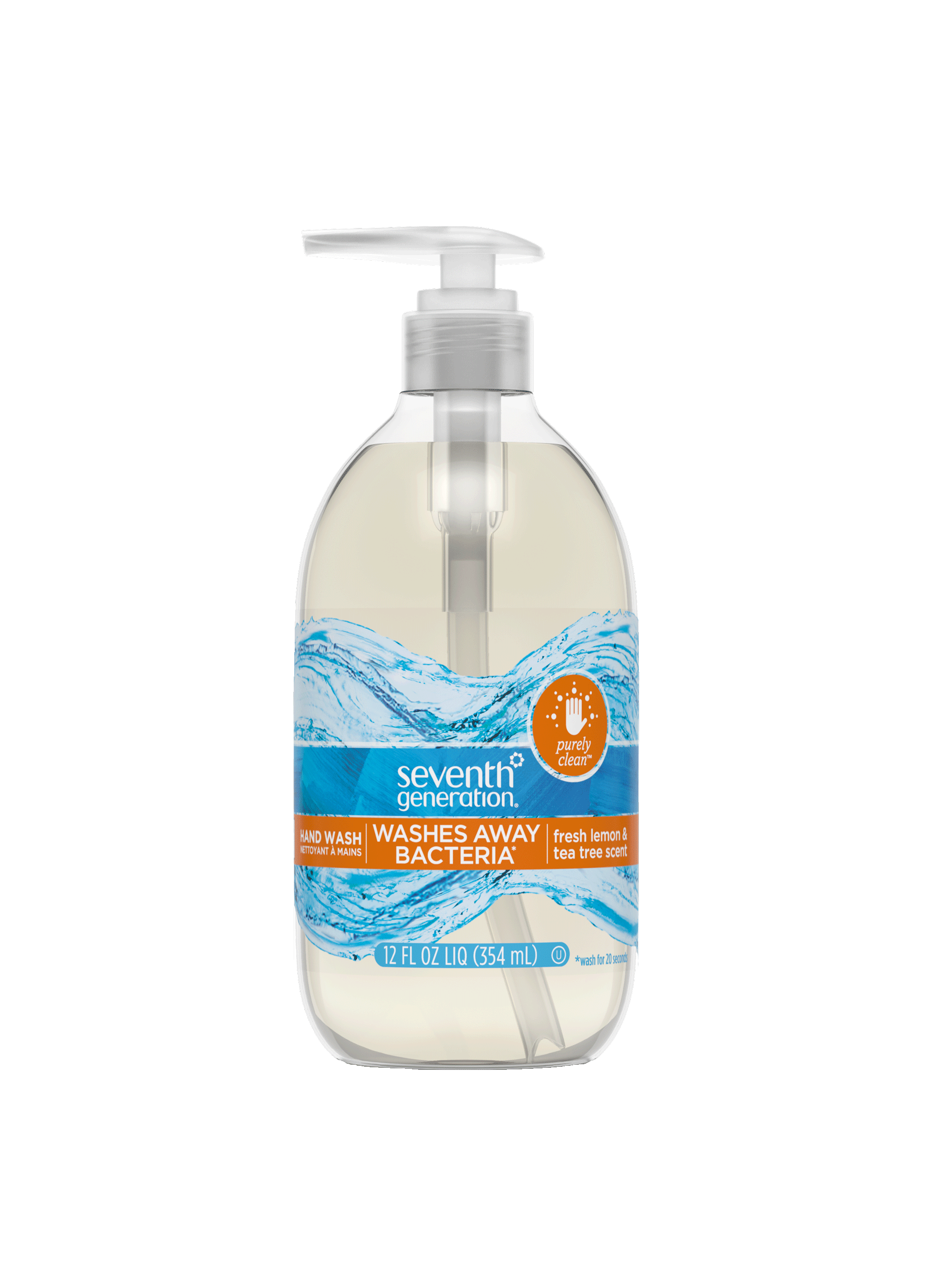 Purely Clean™ Hand Wash - Fresh Lemon & Tea Tree for Gentle Hand Care