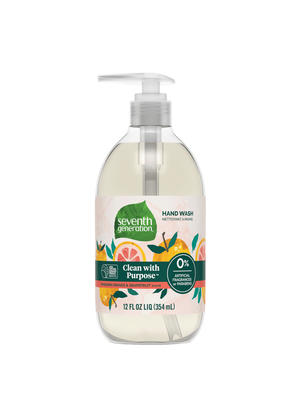 Hand Wash - Mandarin Orange & Grapefruit for Gentle Hand Care
