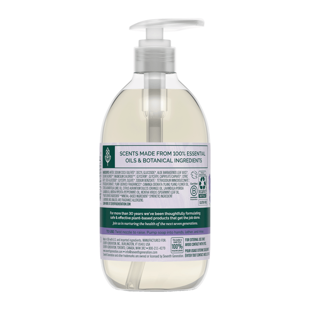 Hand Wash - Lavender Flower & Mint for Gentle Hand Care