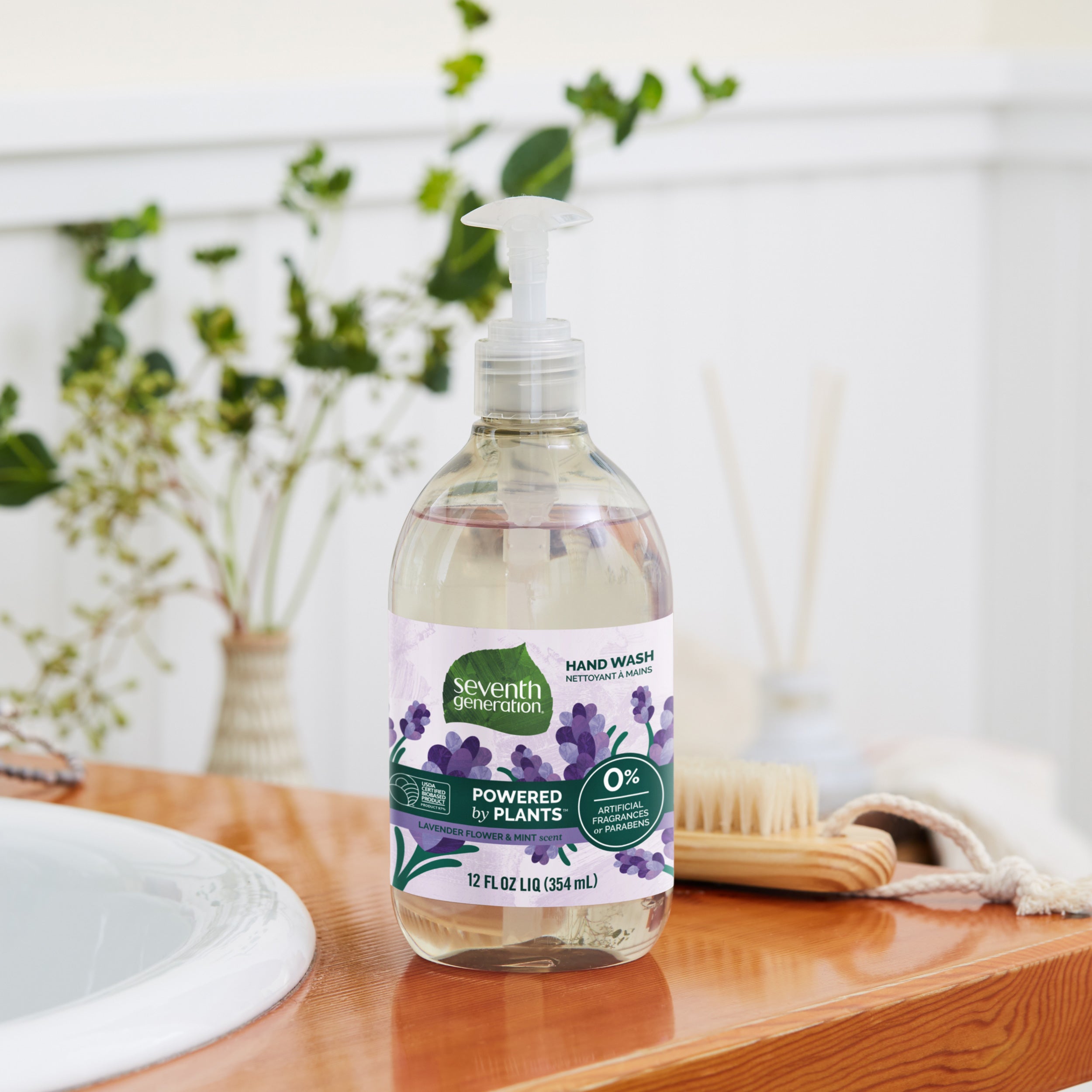 Hand Wash - Lavender Flower & Mint for Gentle Hand Care