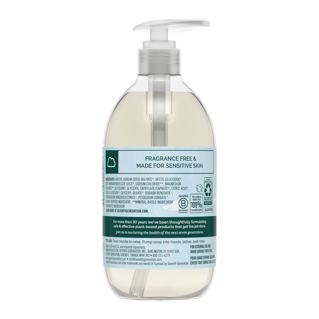 Hand Wash - Free & Clean for Gentle Hand Care