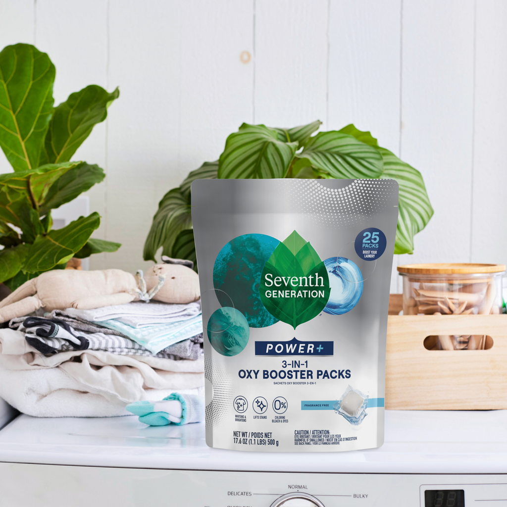 Oxy Booster Packs - Free & Clear for Fresh Laundry Care