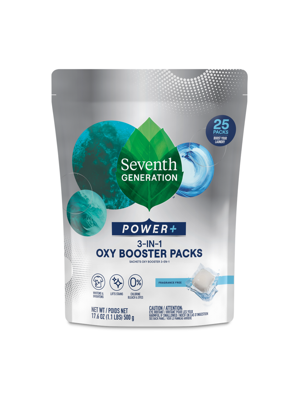 Oxy Booster Packs - Free & Clear for Fresh Laundry Care