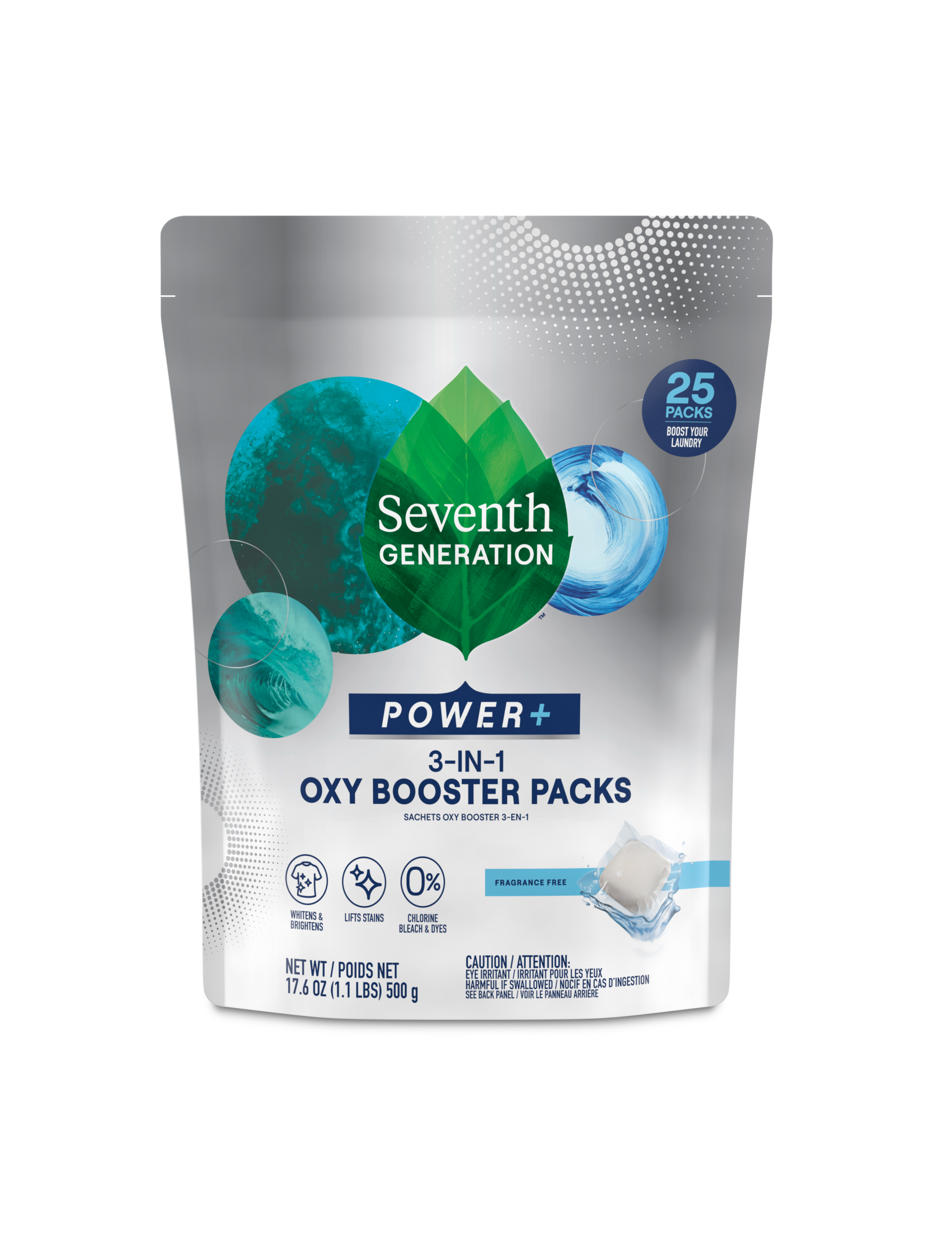 Oxy Booster Packs - Free & Clear for Fresh Laundry Care