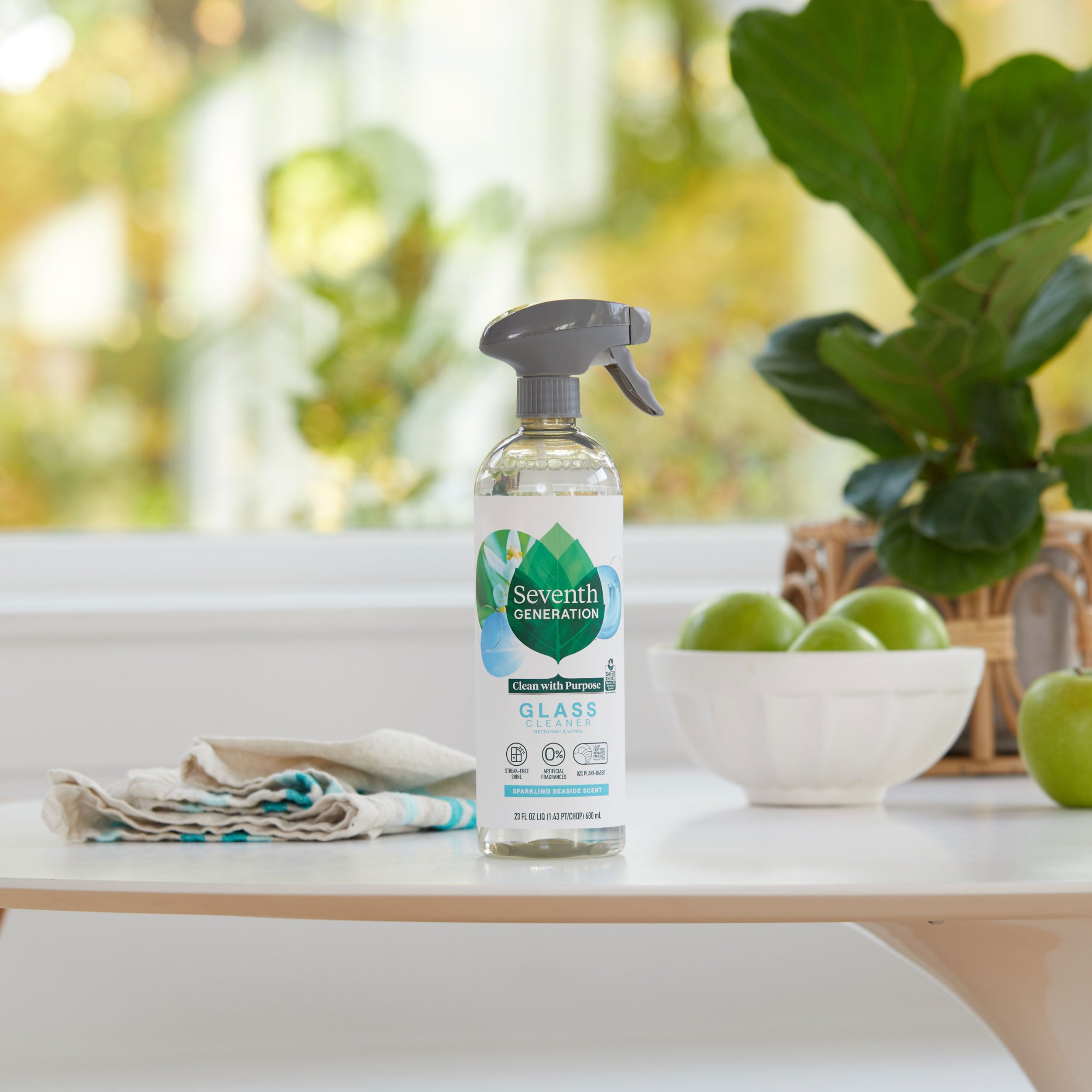 Glass Cleaner - Sparkling Seaside for Everyday Surface Cleaning