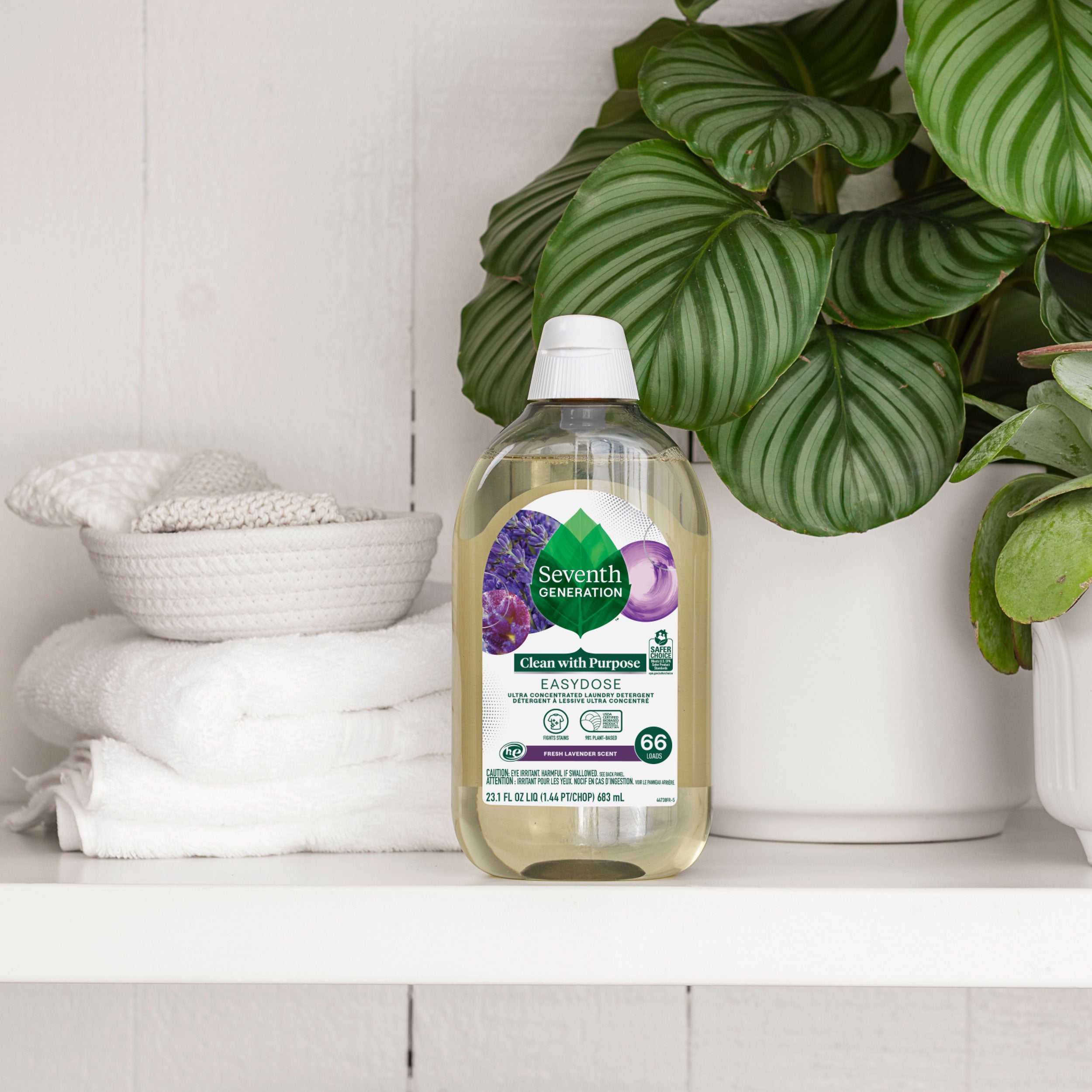 EasyDose™ Ultra Concentrated Laundry Detergent - Fresh Lavender for Fresh Laundry Care