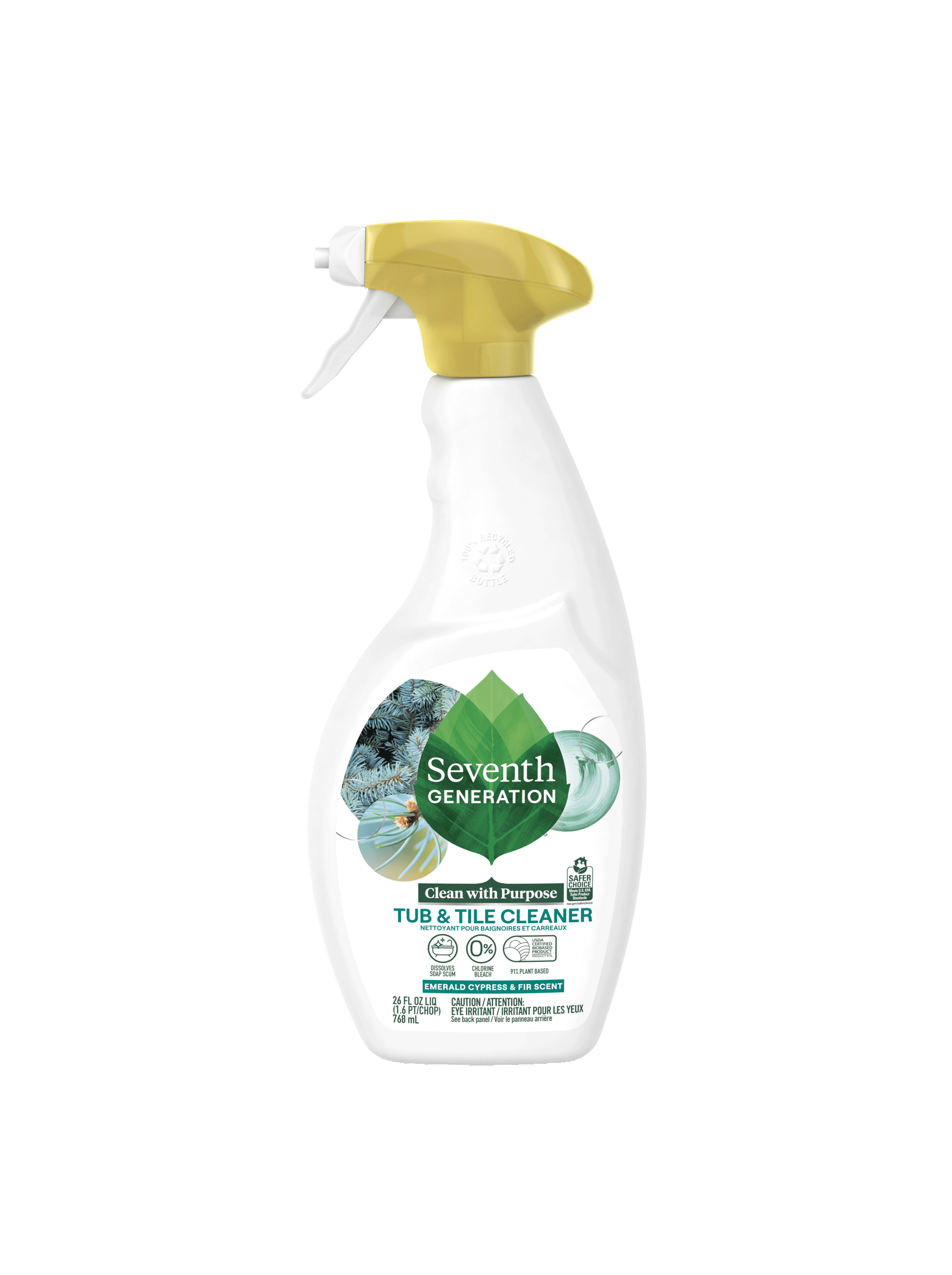 Tub & Tile Cleaner - Emerald Cypress & Fir for Bathroom Cleaning