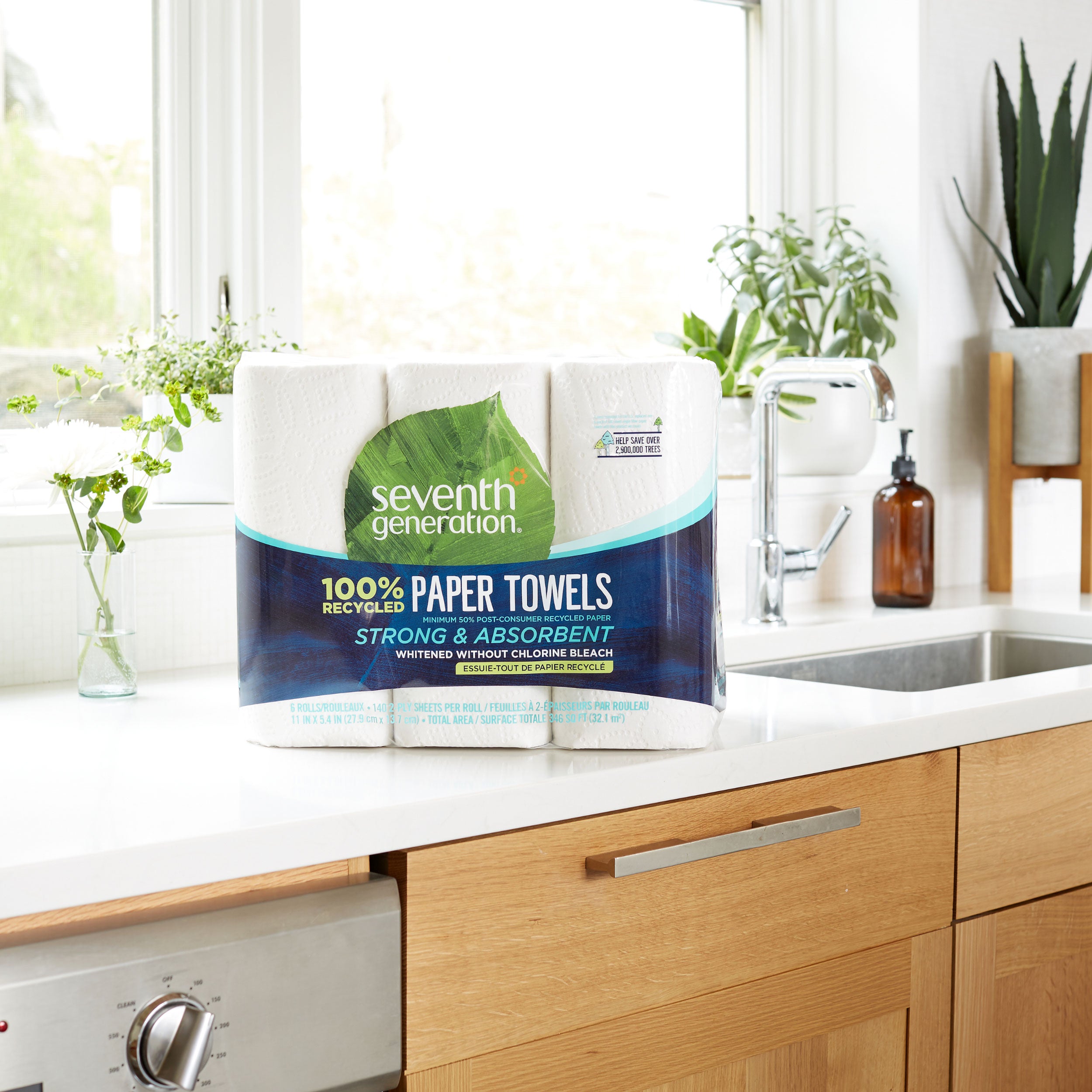 100% Recycled Paper Towels for Recycled Paper Home Care