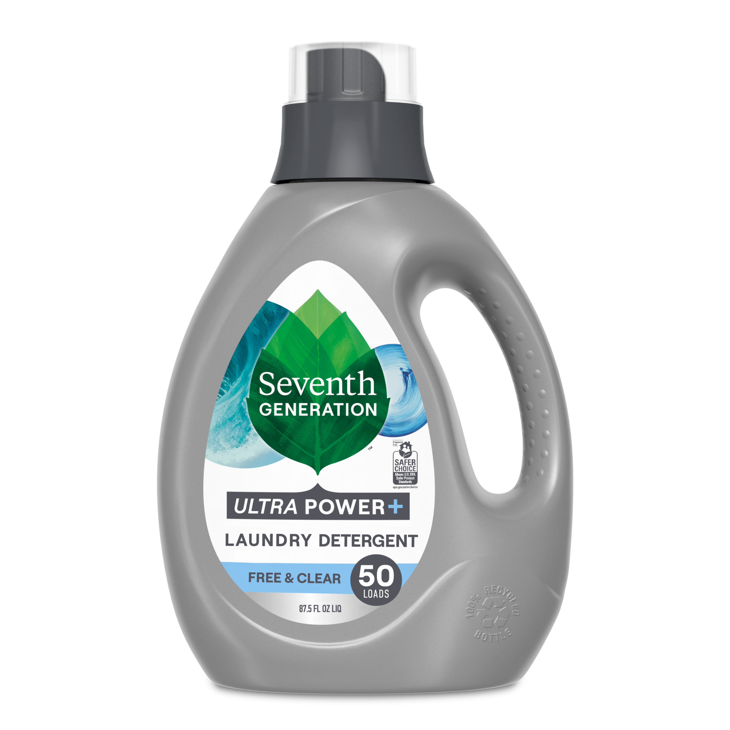 Power+™ Liquid Laundry Detergent - Fragrance Free for Fresh Laundry Care