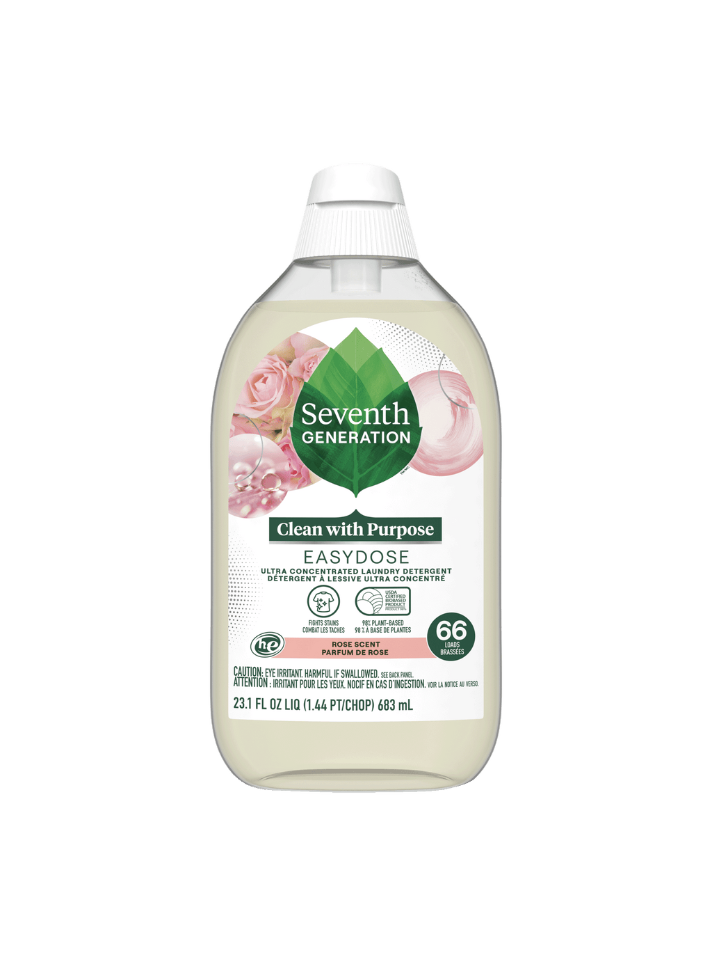 EasyDose™ Ultra Concentrated Laundry Detergent - Rose for Fresh Laundry Care
