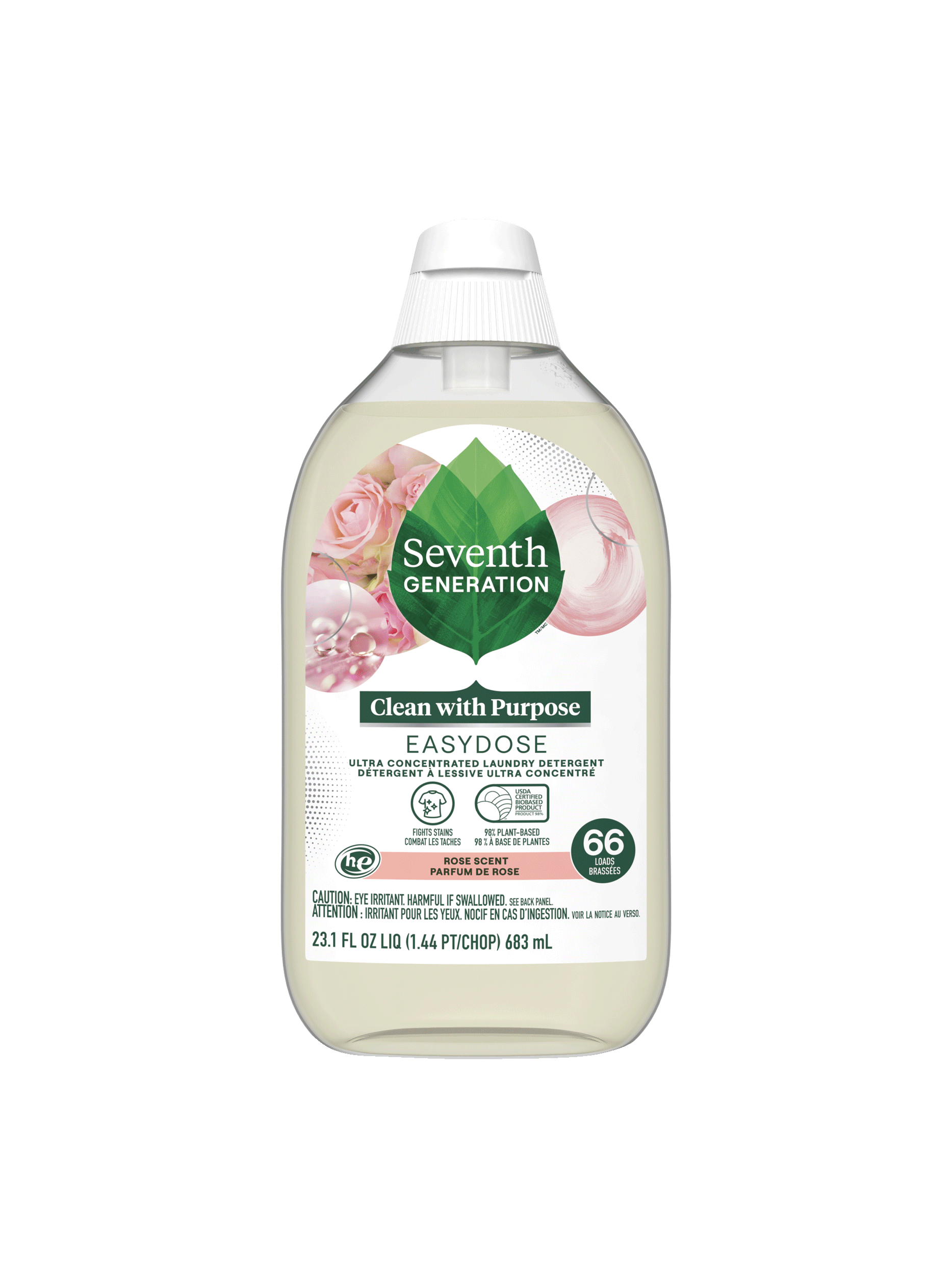 EasyDose™ Ultra Concentrated Laundry Detergent - Rose for Fresh Laundry Care