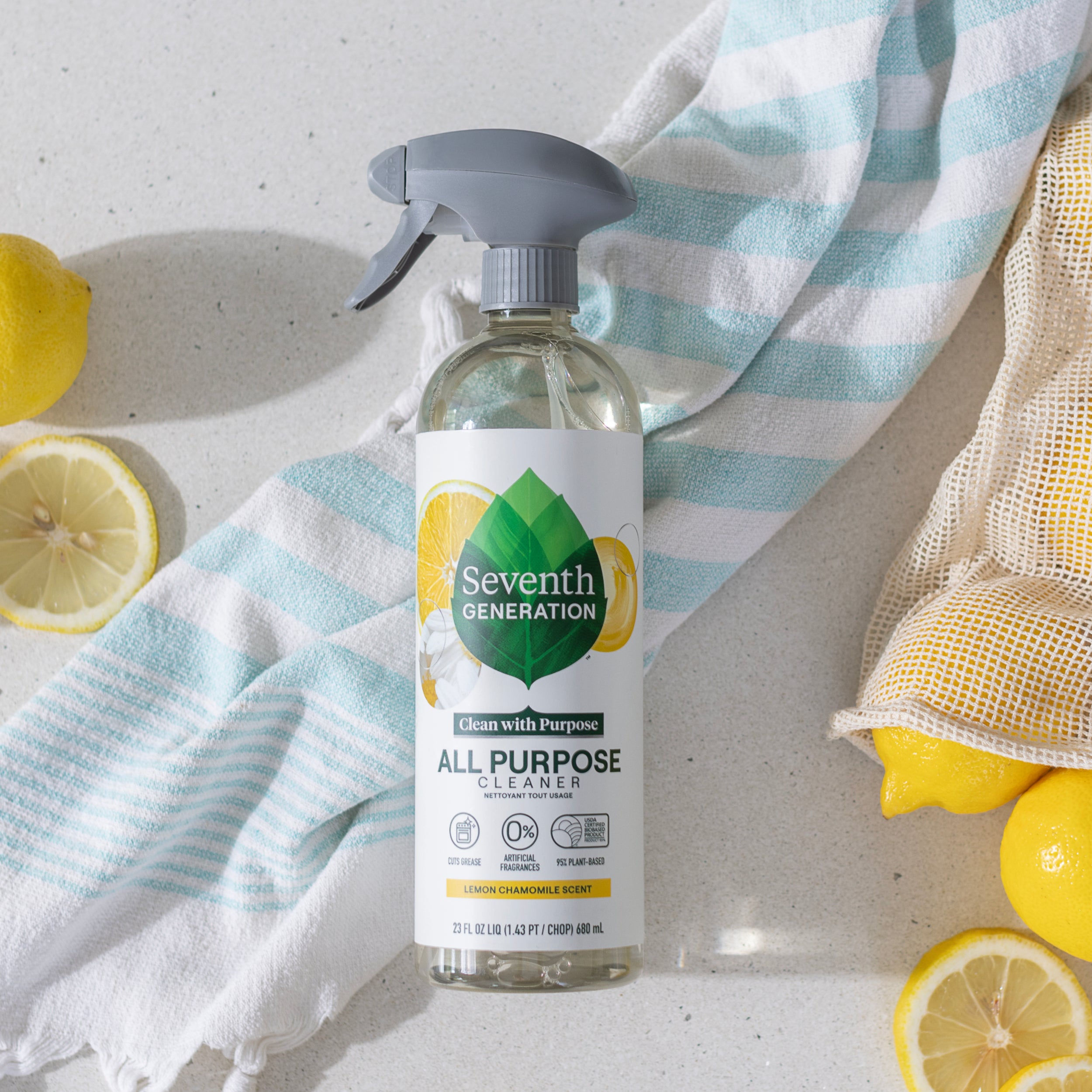 All Purpose Cleaner - Lemon Chamomile for Everyday Surface Cleaning