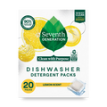 Dishwasher Detergent Packs - Lemon for Cleaner Dishes