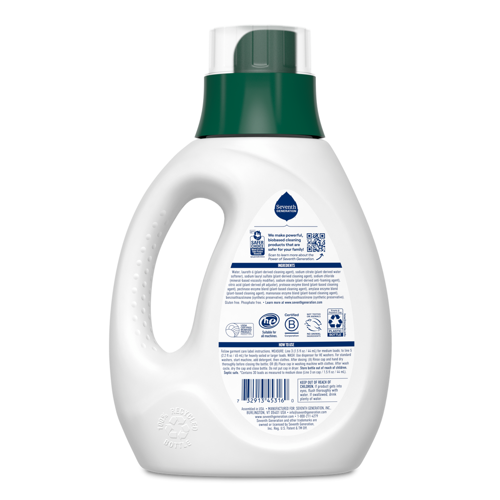Free & Clear Baby Laundry Detergent - Fragrance Free for Fresh Laundry Care