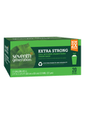 Extra Strong Tall Kitchen Drawstring Trash Bags - 13 gallon for Kitchen Cleanup