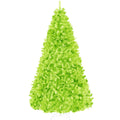 Artificial Lime Green Christmas Tree Unlit Pine Design w/Easy Assembly