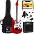Beginner Electric Guitar Kit w/ Case 10W Amp Tremolo Bar - 39in