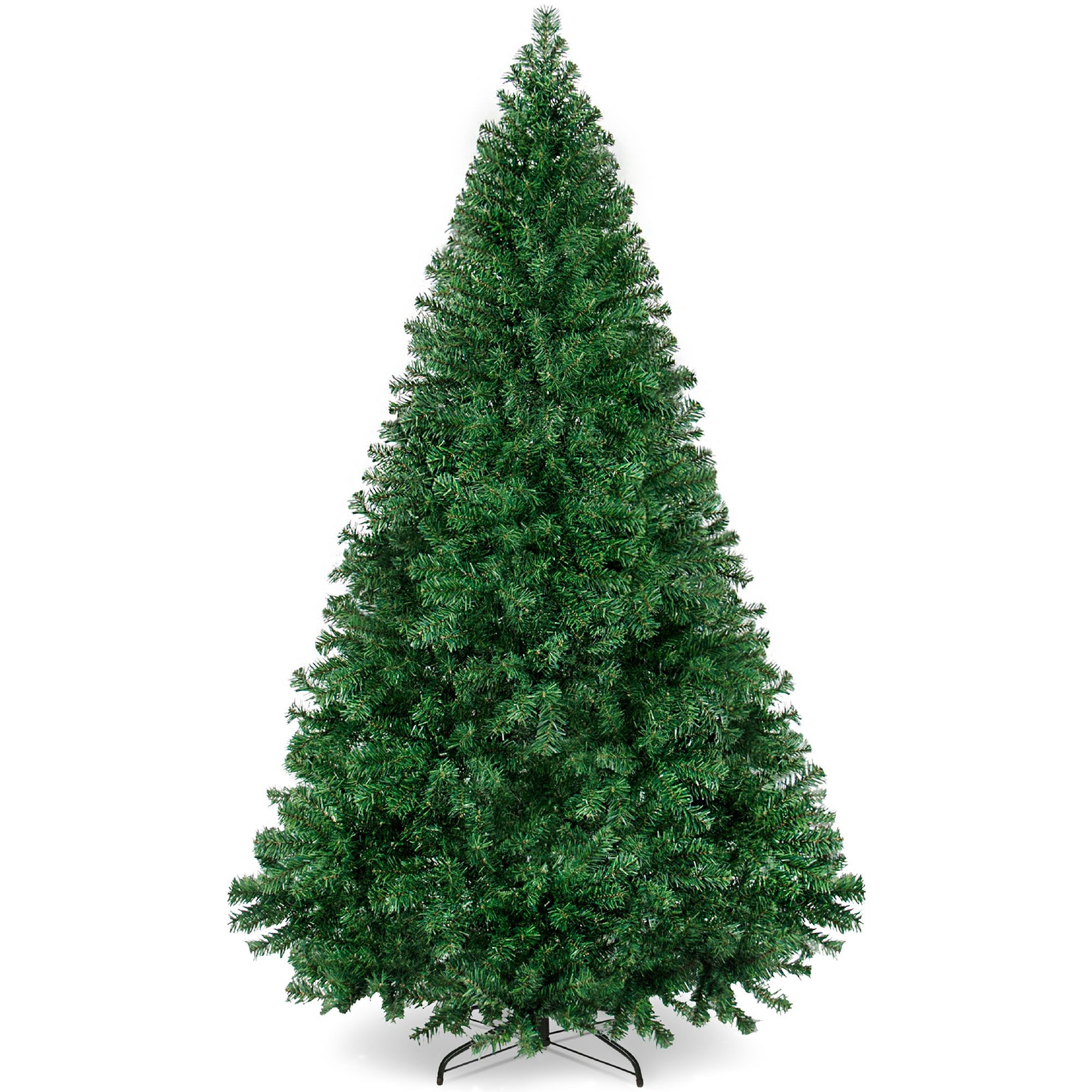 Artificial Green Christmas Tree Unlit Pine Design w/Easy Assembly