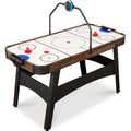 Air Hockey Game Table w/ LED Lights Scoreboard Powerful Motor - 54in