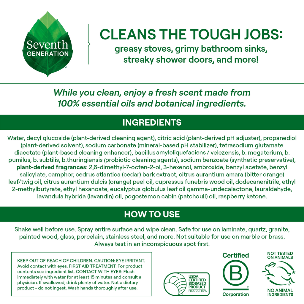 Ultra Deep Probiotic Multi Surface Cleaner - Fresh Breeze for Everyday Surface Cleaning